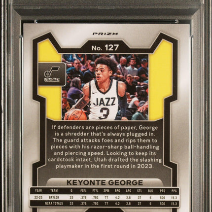 2023-24 帕尼尼 Prizm 選秀順位#2 維克多溫班亞馬 RC 新秀 PSA 10