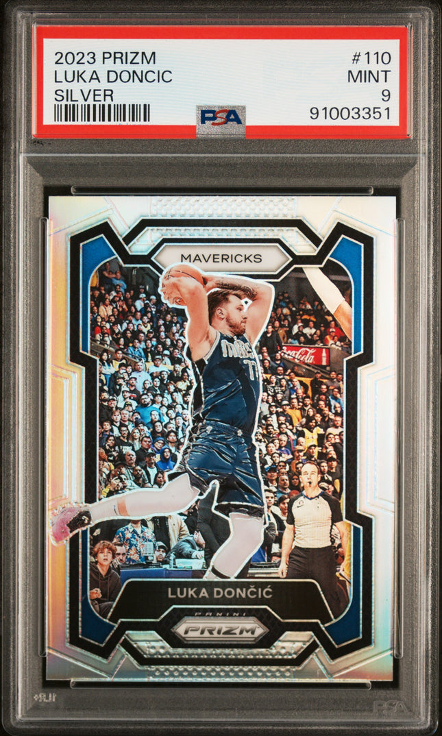 Luka Doncic Panini Prizm Silver Prizm 2023-24 PSA 9