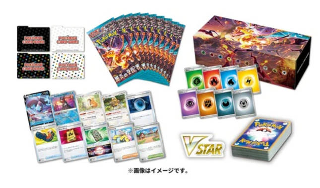 Japanese Pokémon TCG Ruler of the Black Flame Deck Build Booster Box