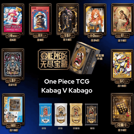 One Piece TCG Kabag V5 Culture Kabago Booster Box Collection