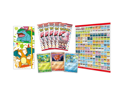 Pokemon 151 Card File Set Venusaur Charizard Blastoise