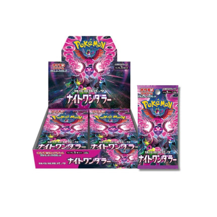 Japanese Pokémon Scarlet &amp; Violet Night Wanderer sv6a Booster Box