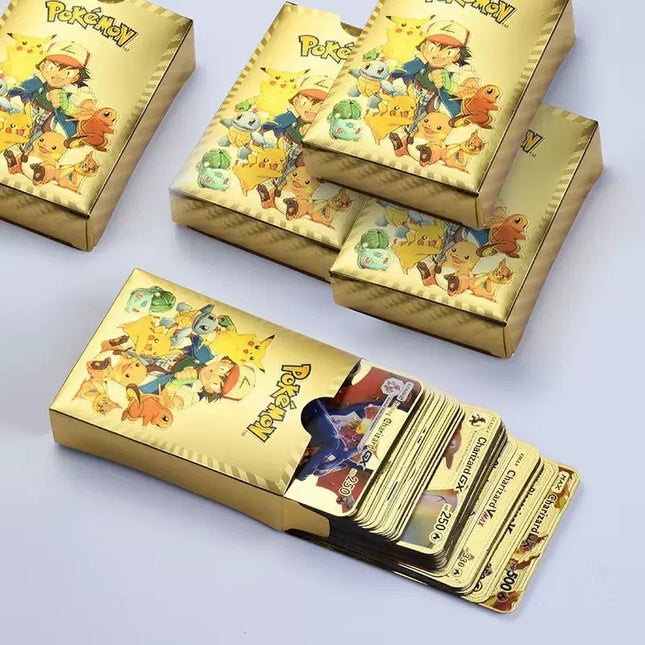 Pokemon Gold Foil Box