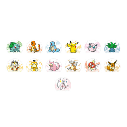 Simplified Chinese Pokemon 151 'Collect 151 Journey' Clip Holder Set