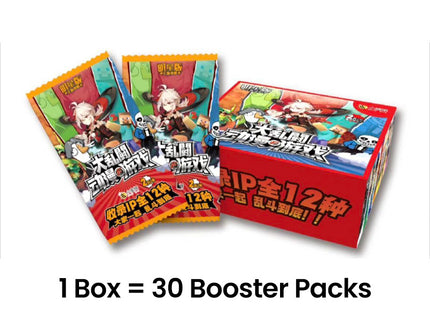 Super Fighting Trading Card Collection Cartoon Characters 12 Style Japan Anime Card Booster Box