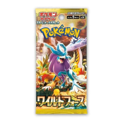 Japanese Pokémon Wild Force sv5K Box 