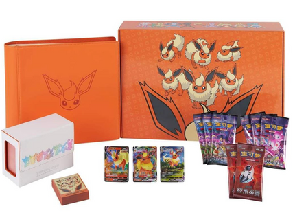 eevee evolution flareon gift box