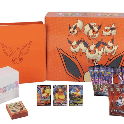 eevee evolution flareon gift box