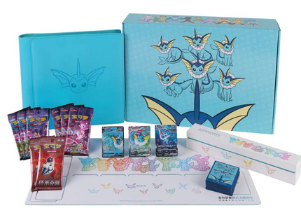 PRE ORDER [S-CHINESE] Pokemon Eevee Evolution Vaporeon Premium Gift Box Eeveelution