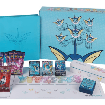 PRE ORDER [S-CHINESE] Pokemon Eevee Evolution Vaporeon Premium Gift Box Eeveelution