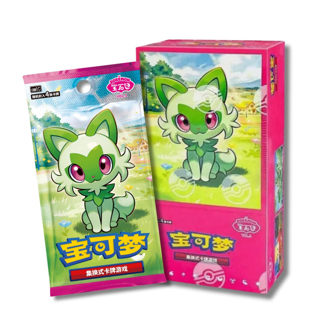 Simplified Chinese Pokemon Gem Booster Box