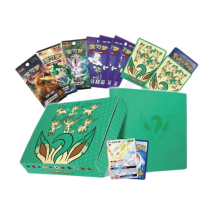 Pokemon Eevee GX Leafeon Gift Box