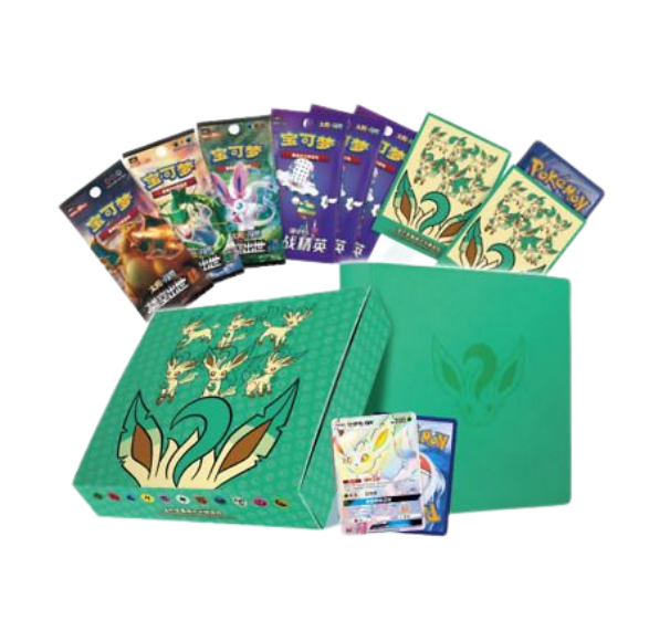 Pokemon Eevee GX Leafeon Gift Box