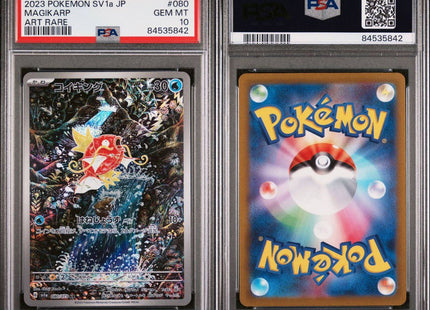 2023 Pokemon Japanese SV1a Magikarp #080 PSA10