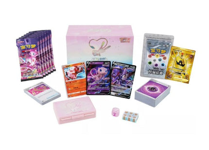 Simplified Chinese Pokemon Mew Pink Advance Deck Box