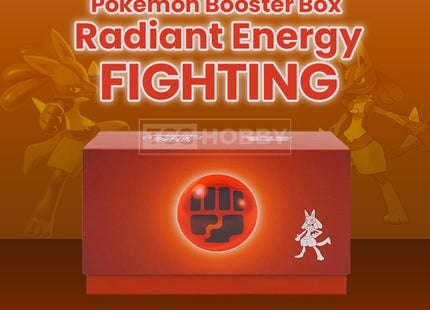 Pokemon TCG Radiant Energy Pokémon Card Collection Binder Gift Box Fighting