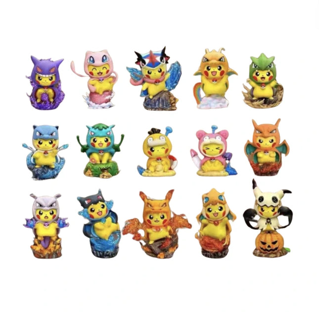 pokemon pikachu toys mini figures