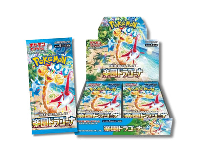 Japanese Pokémon Paradise Dragona sv7a Booster Box