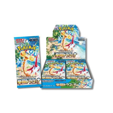 Japanese Pokémon Paradise Dragona sv7a Booster Box