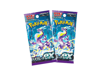 japanese scarlet ex booster packs