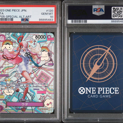 PSA 10 #120 UTA OP05 Awakening of The New Era One Piece Japanese